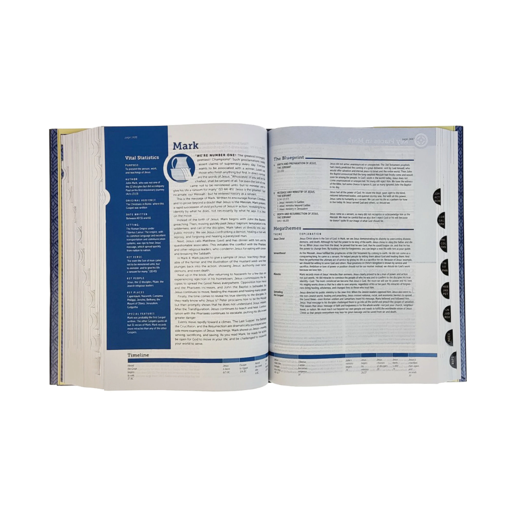 KJV Life Application Study Bible, Third Edition, Red Letter, Hardcover, Indexed - Image 4