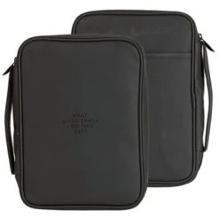 Size: Large BC: What Good Shall I Do Black Vinyl Large