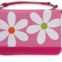 BC: Daisy Pink Zipper Pocket Medium