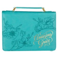 BC: Amazing Grace Floral Teal Faux Leather Medium