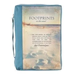 Size: Extra Large BC: Footprints Poly Canvas X Large