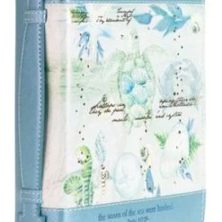 BC : Blue Sea Turtle He Stilled The Storm – Large