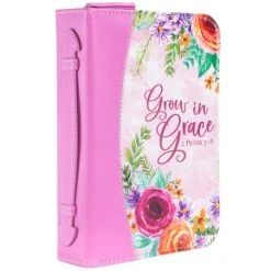 BC :Grow In Grace, Pink Floral, Large