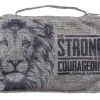 Size: Medium BC: Strong And Courageous Lion Gray – Medium