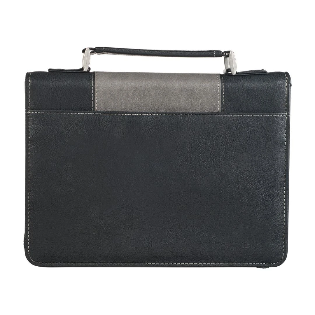 BC: Walk By Faith Faux Leather Classic Medium – Isaiah 40:31 - Image 2