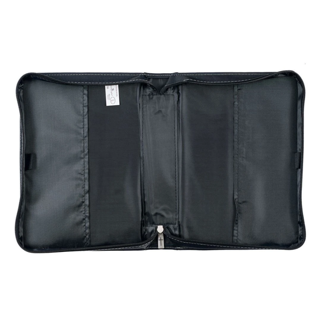 BC: Walk By Faith Faux Leather Classic Medium – Isaiah 40:31 - Image 4