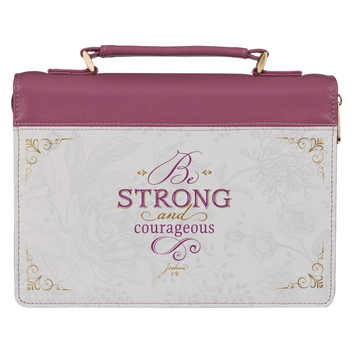 BC: Strong And Courageous Topas Pink Faux Leather Fashion Medium