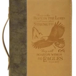 BC: Wings Of Eagles Isaiah 40:31 Brown Large