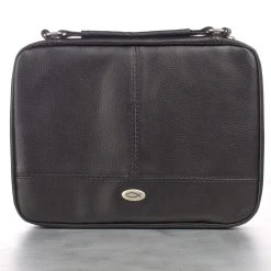 Size: Extra Large BC: Two Fold Organizer LuxLeather Black X-Large