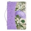 WEIGHT: 3 Lbs BC: Faith Hope Love Purple Hydrangea Floral Faux Leather Large