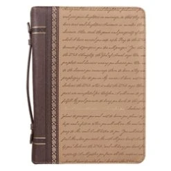 WEIGHT: 1 Lbs BC: For I Know The Plans Two-Tone Tan And Brown Classic – Jeremiah 29:11