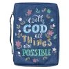 BC: Canvas Large Navy With God All Things Matthew 19:26 Large
