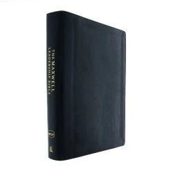 Thomas Nelson NKJV, Maxwell Leadership Bible, Third Edition, Imitation Leather, Black, Comfort