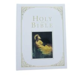 Holman Bible Publishers KJV Holman Family Bible-White Bonded Leather, Deluxe Edition