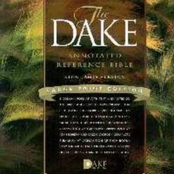 KJV Dake Reference Bible/Large Print-Black Bonded Leather