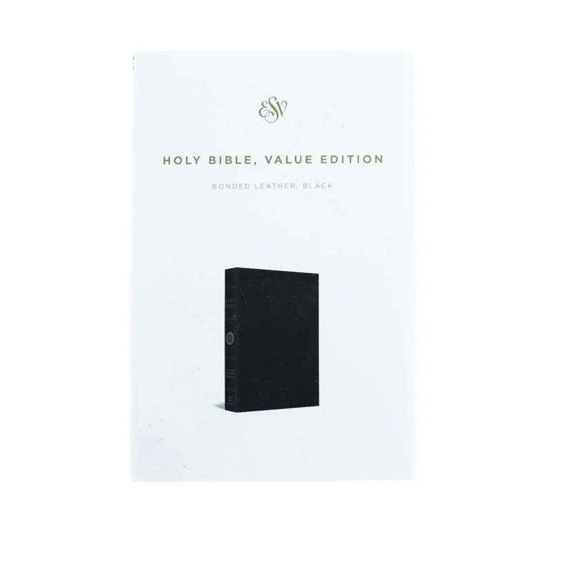 Crossway ESV Holy Bible, Value Edition Black Bonded Leather - Image 2