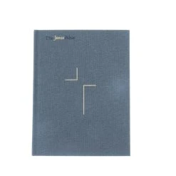 WEIGHT: 3 Lbs ESV The Jesus Bible, Cloth Over Board, Gray Hardcover