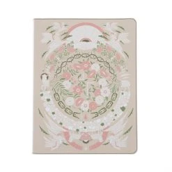 Zondervan ESV Jesus Bible Artist Edition Peach Floral Leathersoft