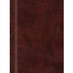 ESV Large Print Thinline Bible (Trutone, Mahogany)