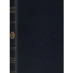 Esv Classic Thinline Bible Black Leather