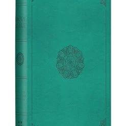 Crossway ESV Compact Bible (TruTone, Turquoise, Emblem Design)