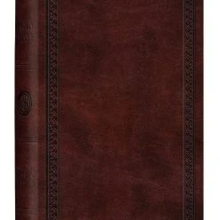 Crossway ESV Compact Bible (TruTone, Mahogany, Border Design)