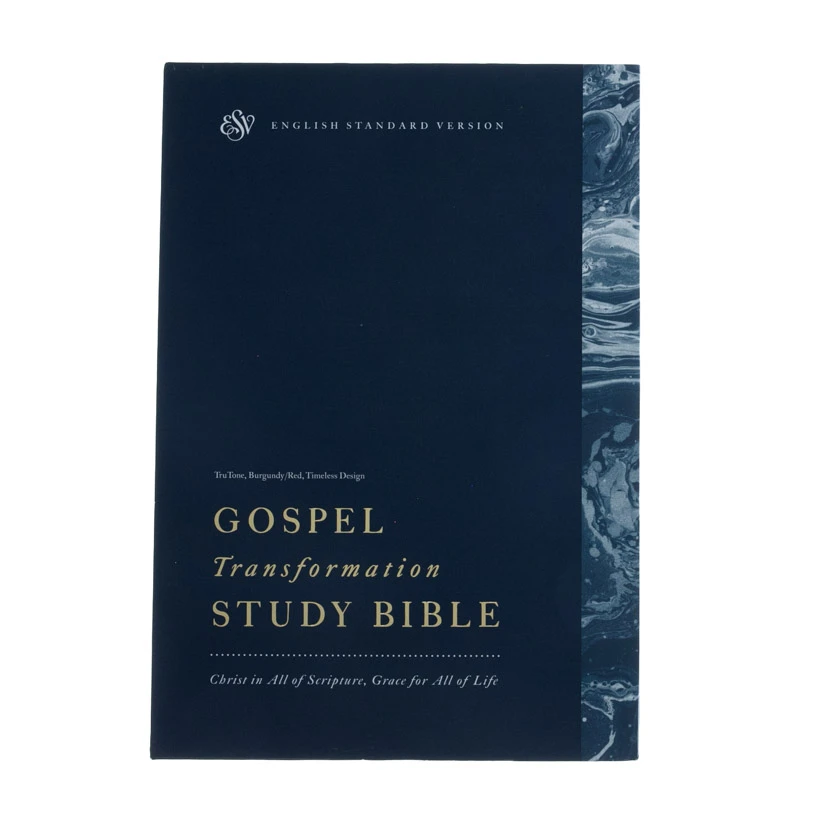 Crossway ESV Gospel Transformation Study Bible TruTone, Burgundy/Red, Imitation Leather
