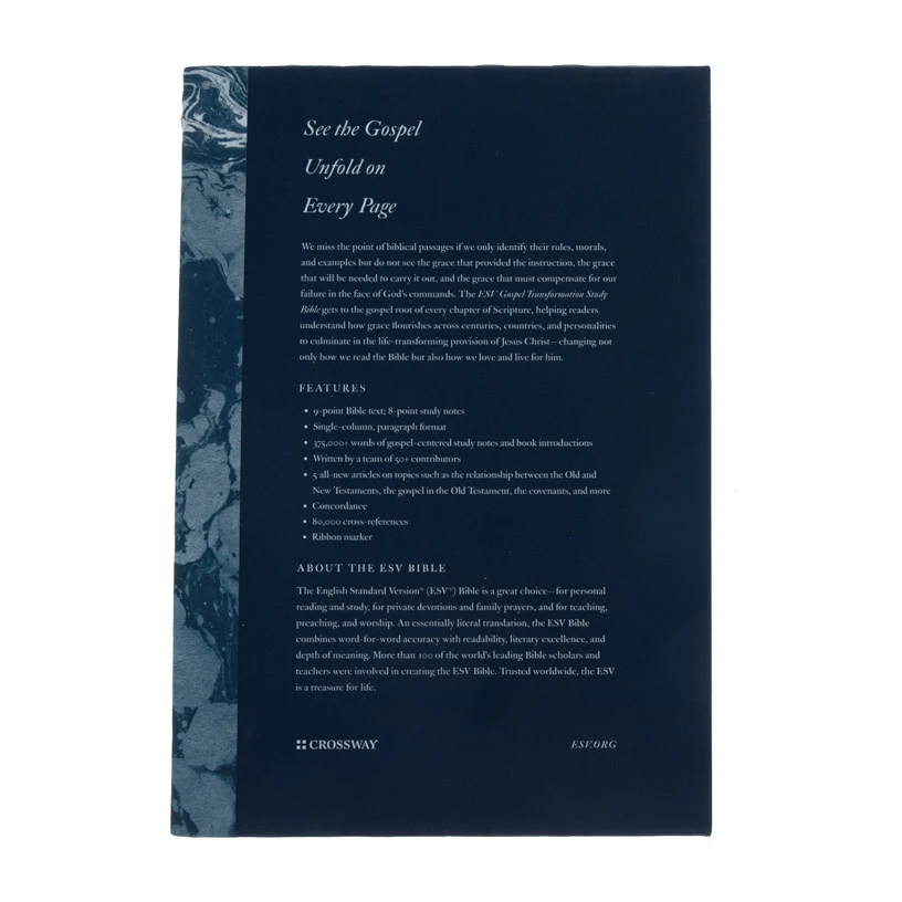 Crossway ESV Gospel Transformation Study Bible TruTone, Burgundy/Red, Imitation Leather - Image 6