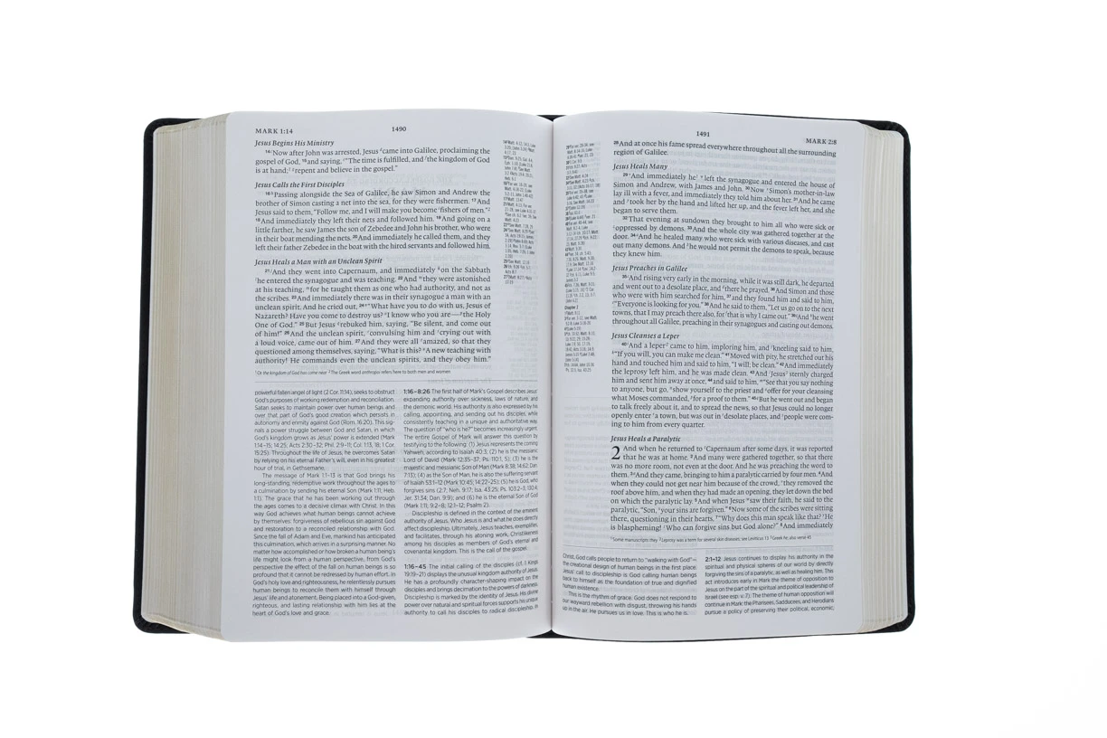 Crossway ESV Gospel Transformation Study Bible-Deep Brown TruTone - Image 5