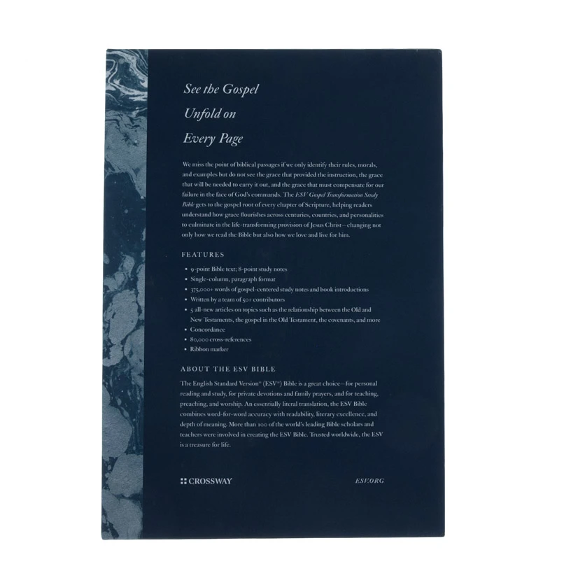 Crossway ESV Gospel Transformation Study Bible-Deep Brown TruTone - Image 6