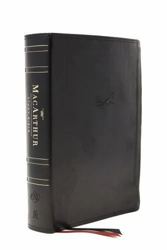 Thomas Nelson ESV, MacArthur Study Bible, 2nd Edition, Leathersoft, Black