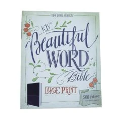 Zondervan KJV, Beautiful Word Bible, Large Print