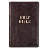 Christian Art Gifts KJV Gift Edition Bible Dark Brown W/ Thumb Index