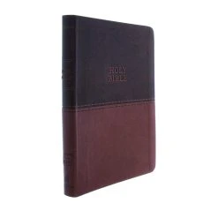 Thomas Nelson KJV Thinline Bible, Standard Print, Imitation Leather, Brown,