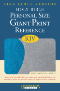 KJV -Reference Bible Blue/Gray Imitation Leather