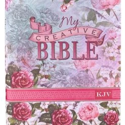 Christian Art Gifts My Creative Bible KJV: Silken Flexcover Bible For Creative Journaling