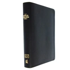 Thomas Nelson KJV Black, Genuine Leather, Single-Column Bible -Out Of Print