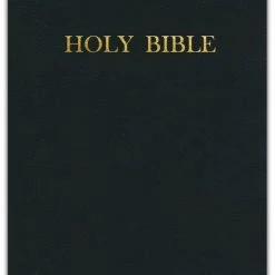 KJV Personal Size Giant Print Reference Bible Black Imitation Leather