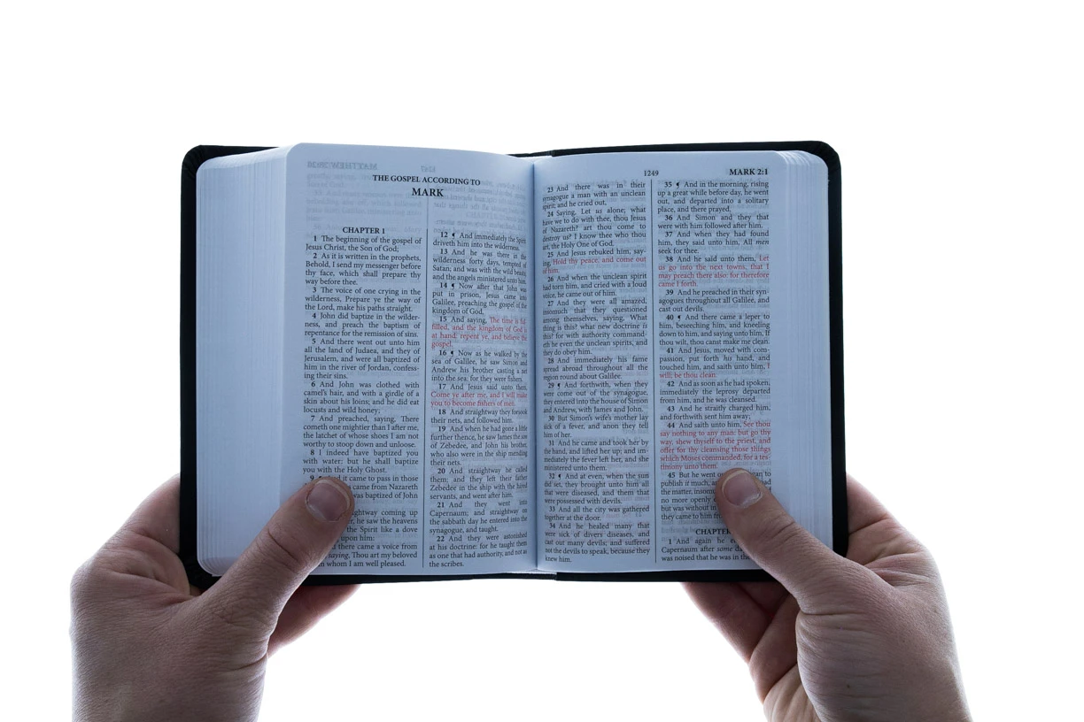 KJV Compact Bible Imitation Leather Large Print - Image 3