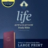 Tyndale House Publishing KJV Life Application Study Bible, Third Edition, Large Print (Red Letter, Leathe