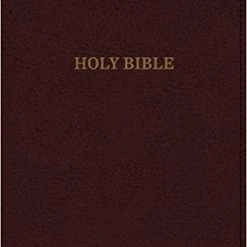 Thomas Nelson KJV Deluxe Reference Bible Super Giant Print, Burgundy,