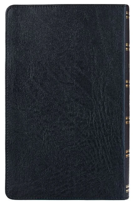 Christian Art Gifts KJV Giant Print Thumb Index Edition: Black LuxLeather - Image 3