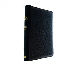 KJV Classic Reference Bible Calfskin Zipper Thumb Index