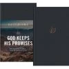 The God Keeps His Promises KJV Study Bible [Slate Leaf]