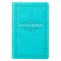 KJV Gift & Award Lux-Leather Turquoise