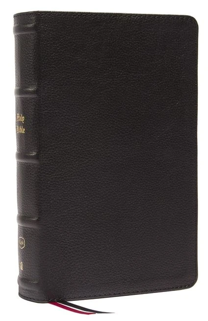Thomas Nelson KJV Personal Size Large Print Genuine Leather – Black