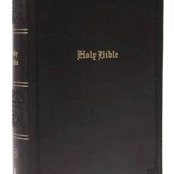 Thomas Nelson KJV Personal Size Large Print Genuine Leather – Black