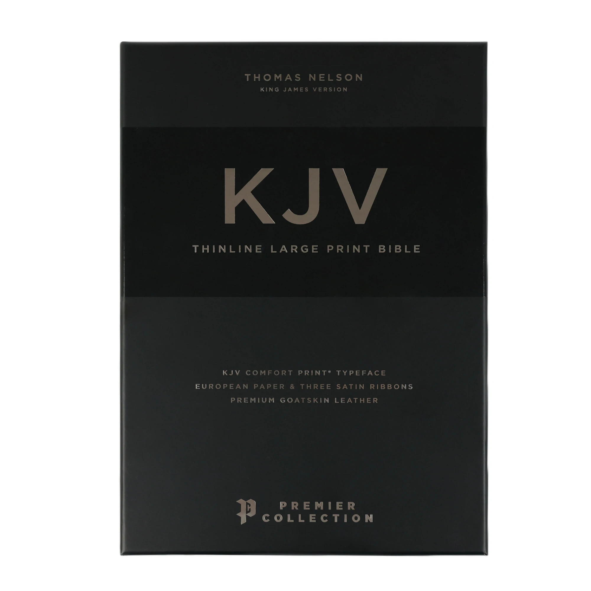 Thomas Nelson KJV Thinline Bible, Large Print – Black - Image 2