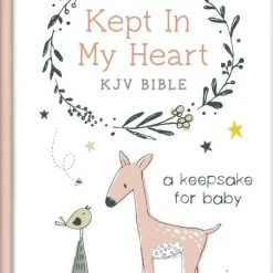 Audience: Baby Kept In My Heart KJV Bible [Coral Woodland]