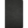 KJV Thinline Bible, Black Genuine Leather